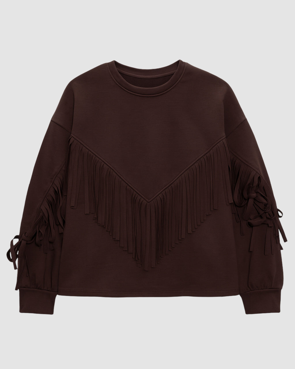 ELLEN FRANJE TRUI CHOCOLATE