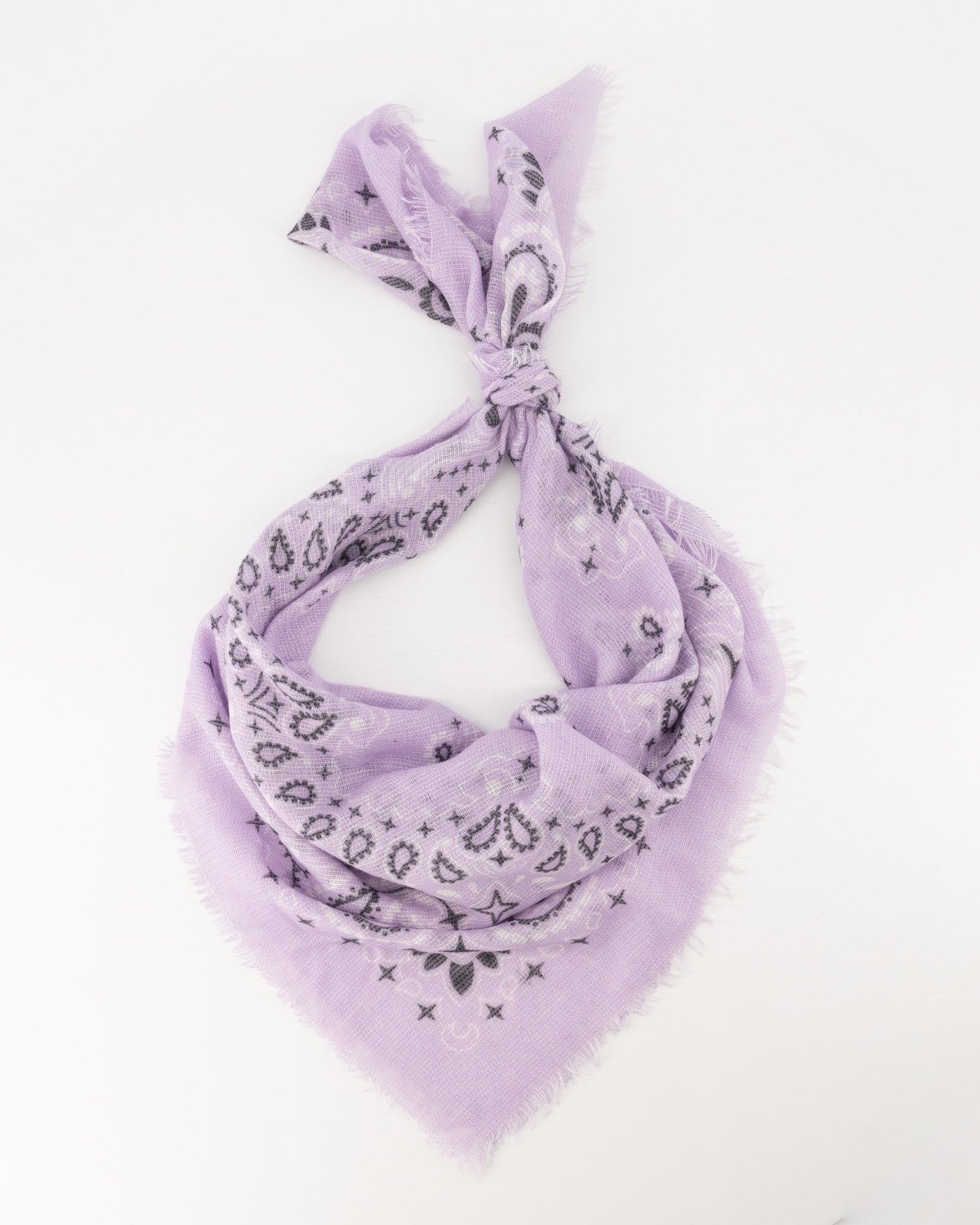 MUSTHAVE BANDANA SJAALTJE ZACHT LILA