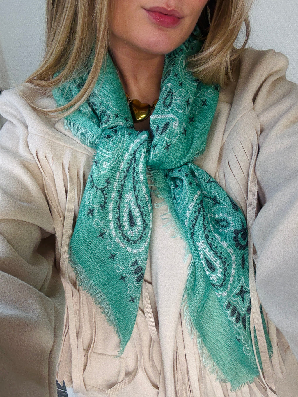 MUSTHAVE BANDANA SJAALTJE GROEN